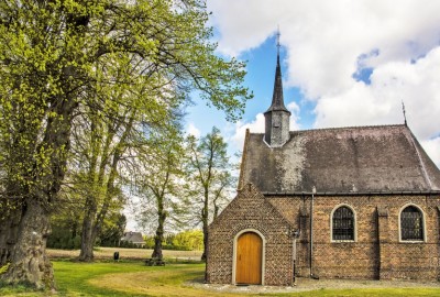 Bosland: Hoksent - Molhem - instapplaats Hoksent kapel (oranje)